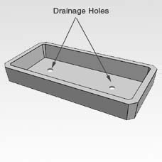 Large Planting Tray