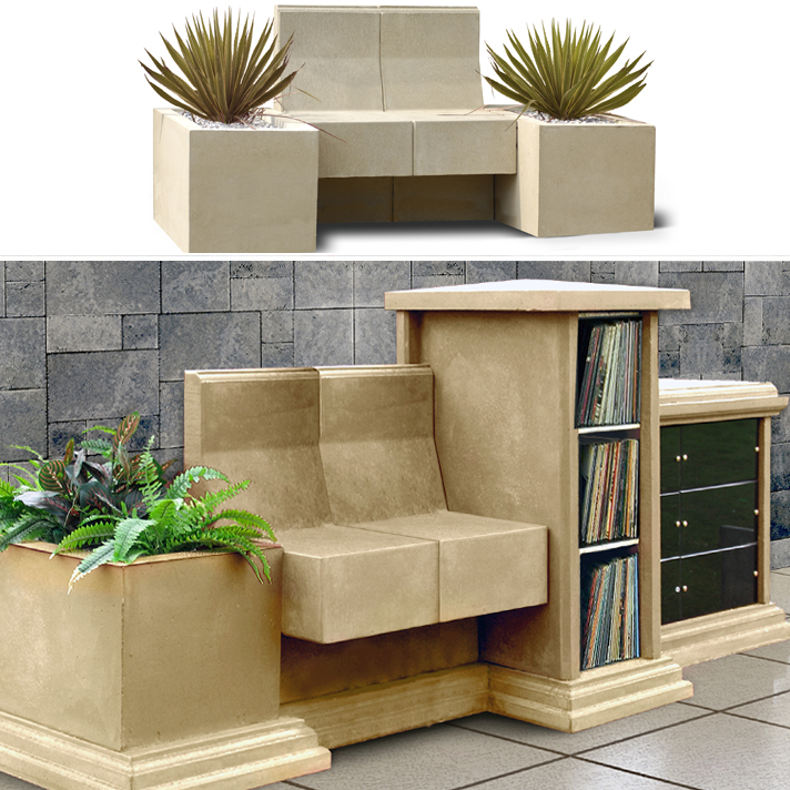 Stone Furniture Designs