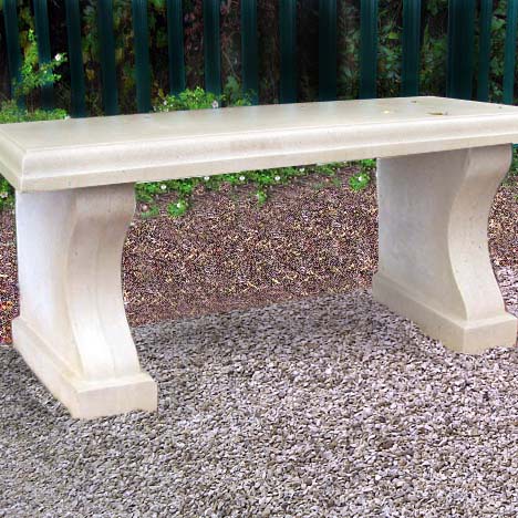 Decorative Stone Bench