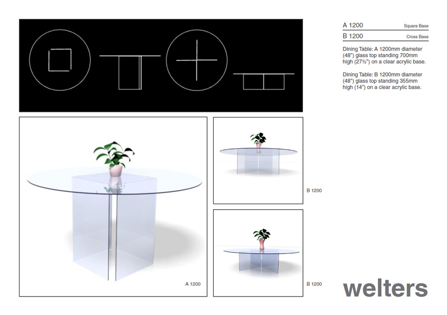 Round Glass Dining Tables