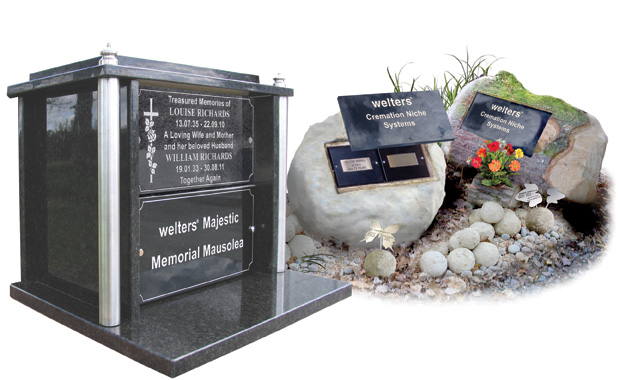 welters Majestic and Memorial Orb interment systems