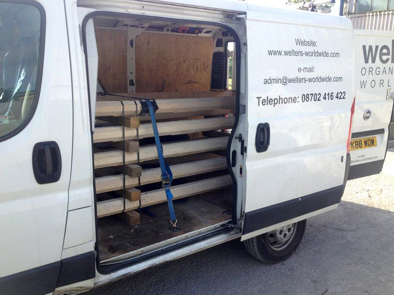 100mm ring sets loaded and ready to be despached to the cemetery 100mm ring sets loaded and ready to be despached to the cemetery