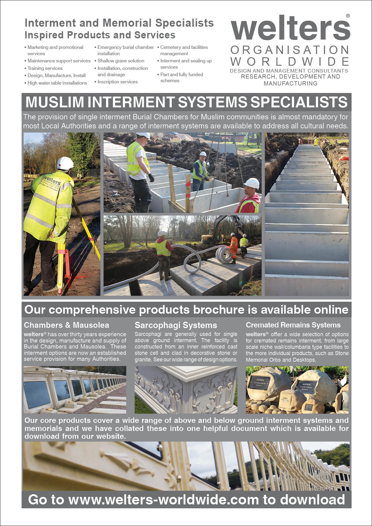 welters Interment Systems Specialists