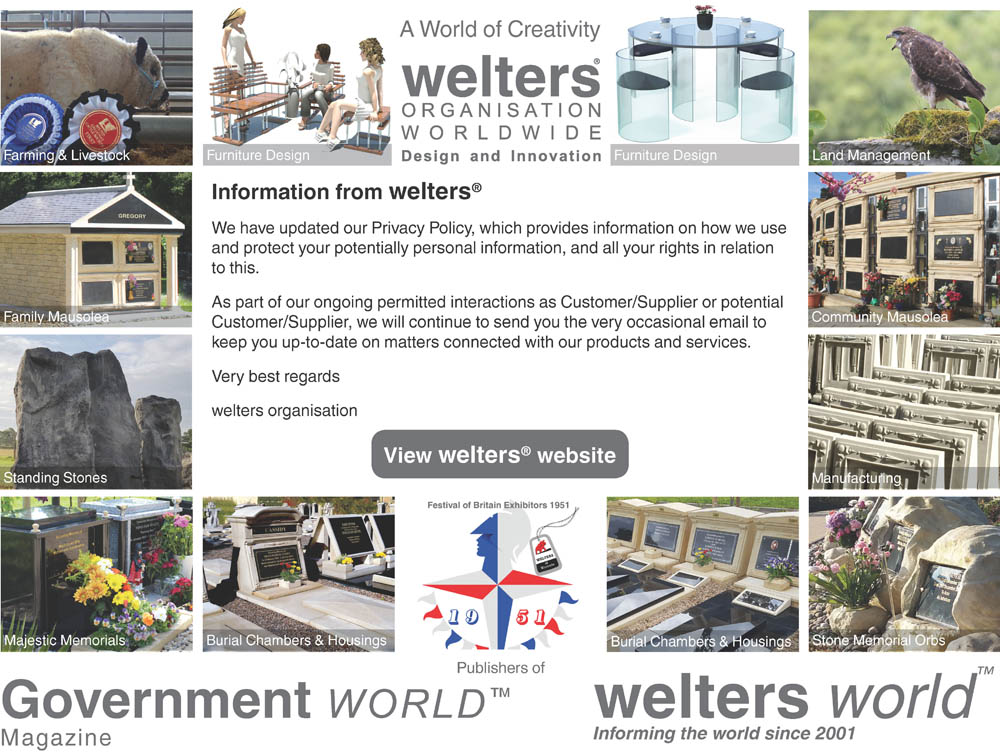 Information from welters for customers and suppliers
