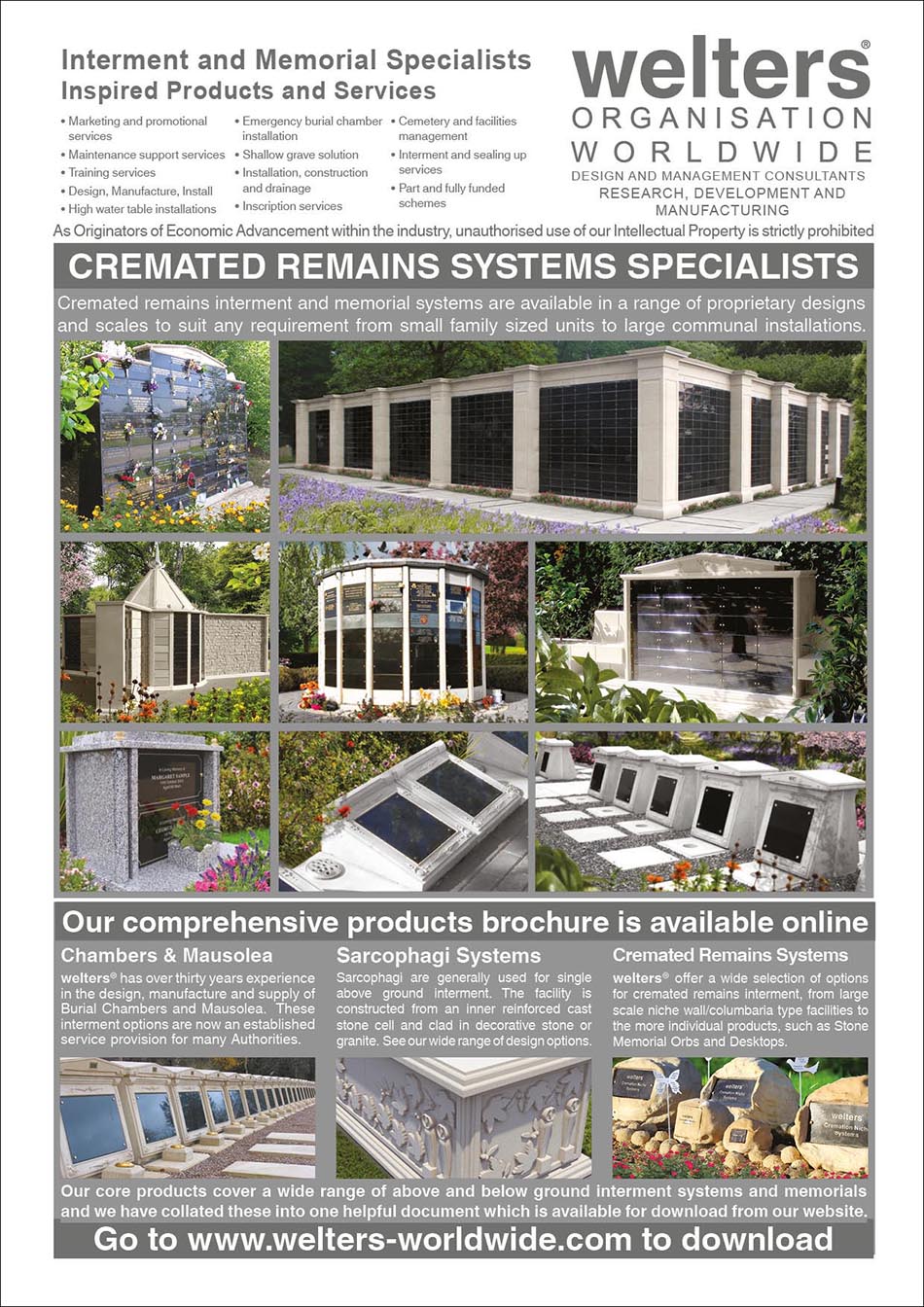 welters Cremated Remains Systems Specialists